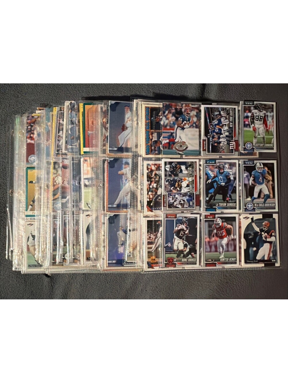 35 Pages Full Of Sports Cards - Storage Unit Finds - Wide Variety